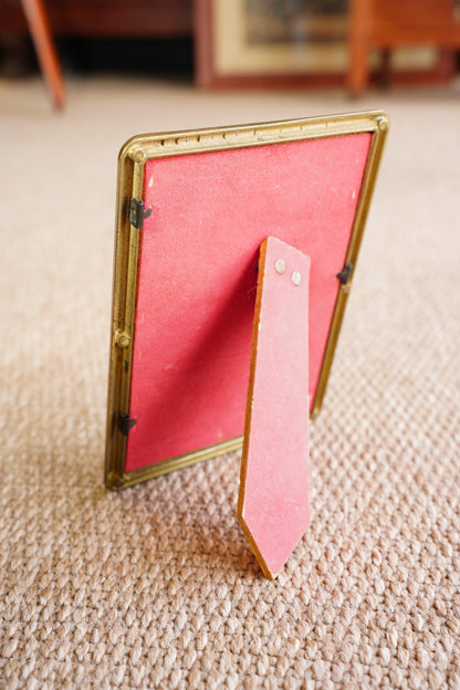 Vintage Brass Picture Frame