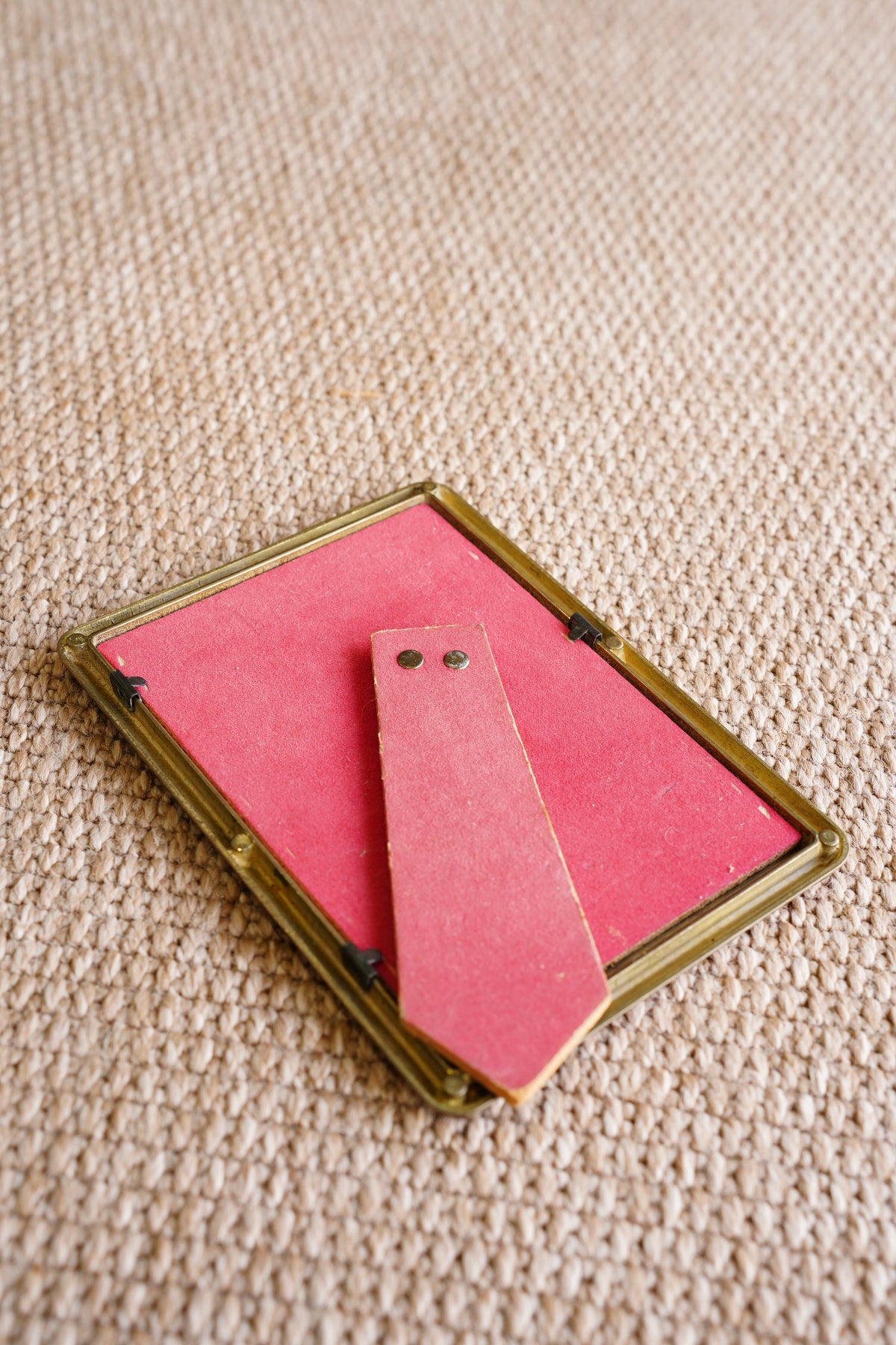 Vintage Brass Picture Frame