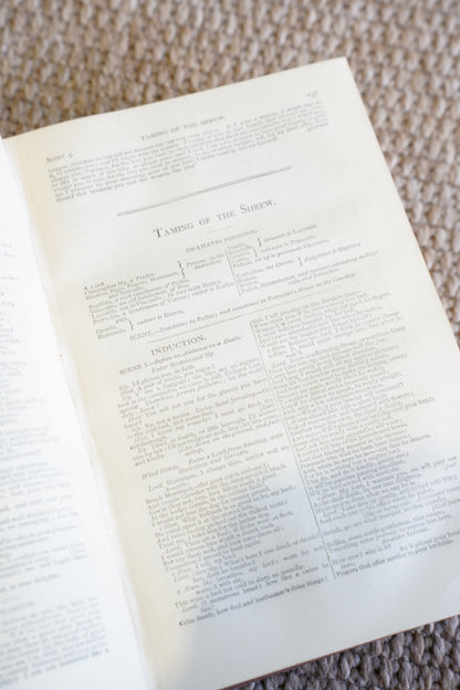 Antique Shakespeare Complete Works Cloth Book