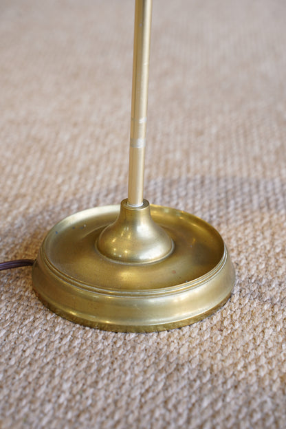 Vintage Brass Bouillotte Lamp