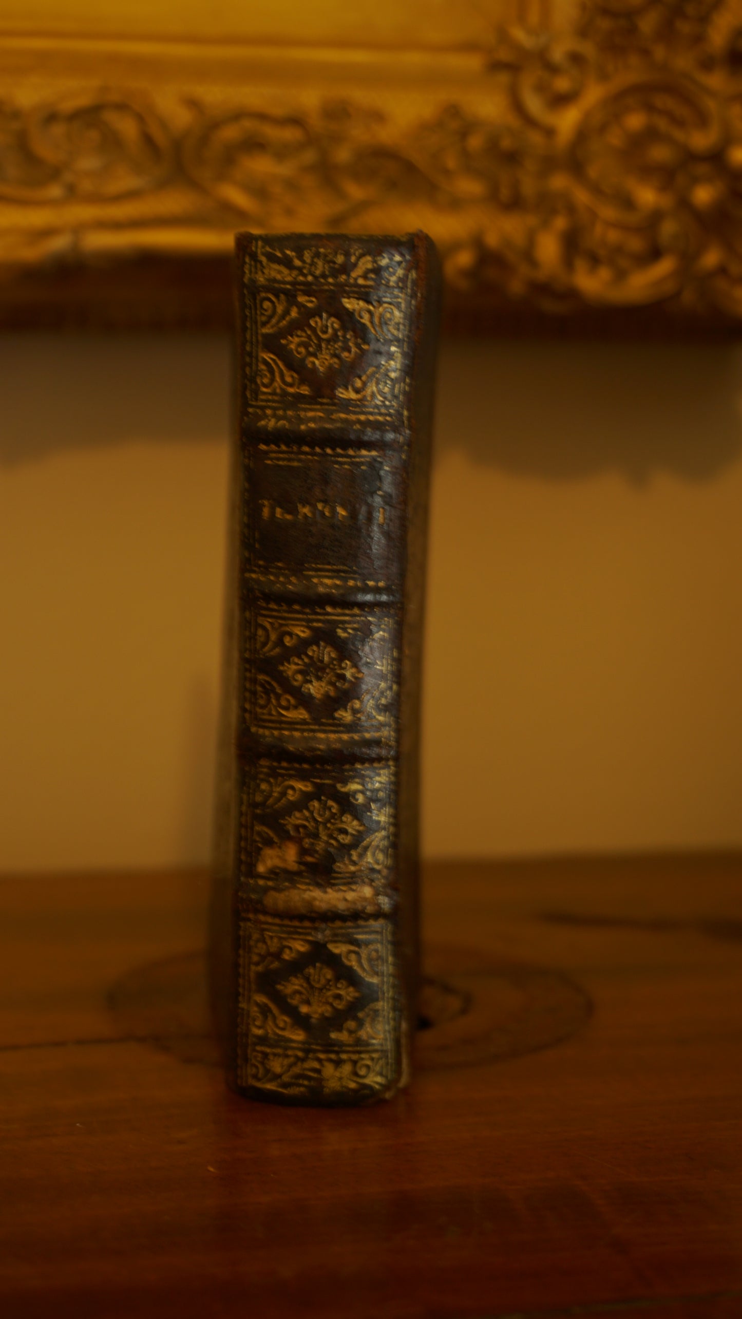 1661 "The Comedies of Terence (Terentii Comaediae Sex)" Mini Brown Full Leather Book