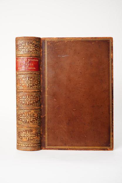 1883 St. Paul Biography Theology Full Leather Prize Binding
