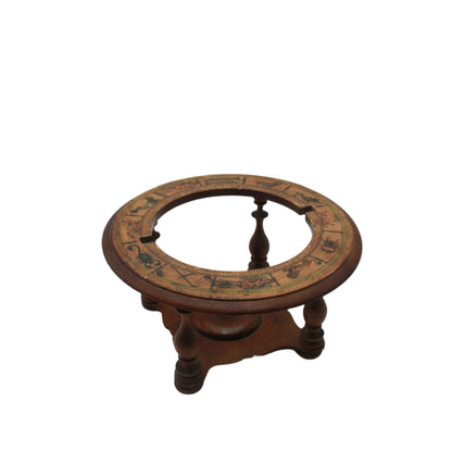 ^ Small Vintage Italian Wooden Globe