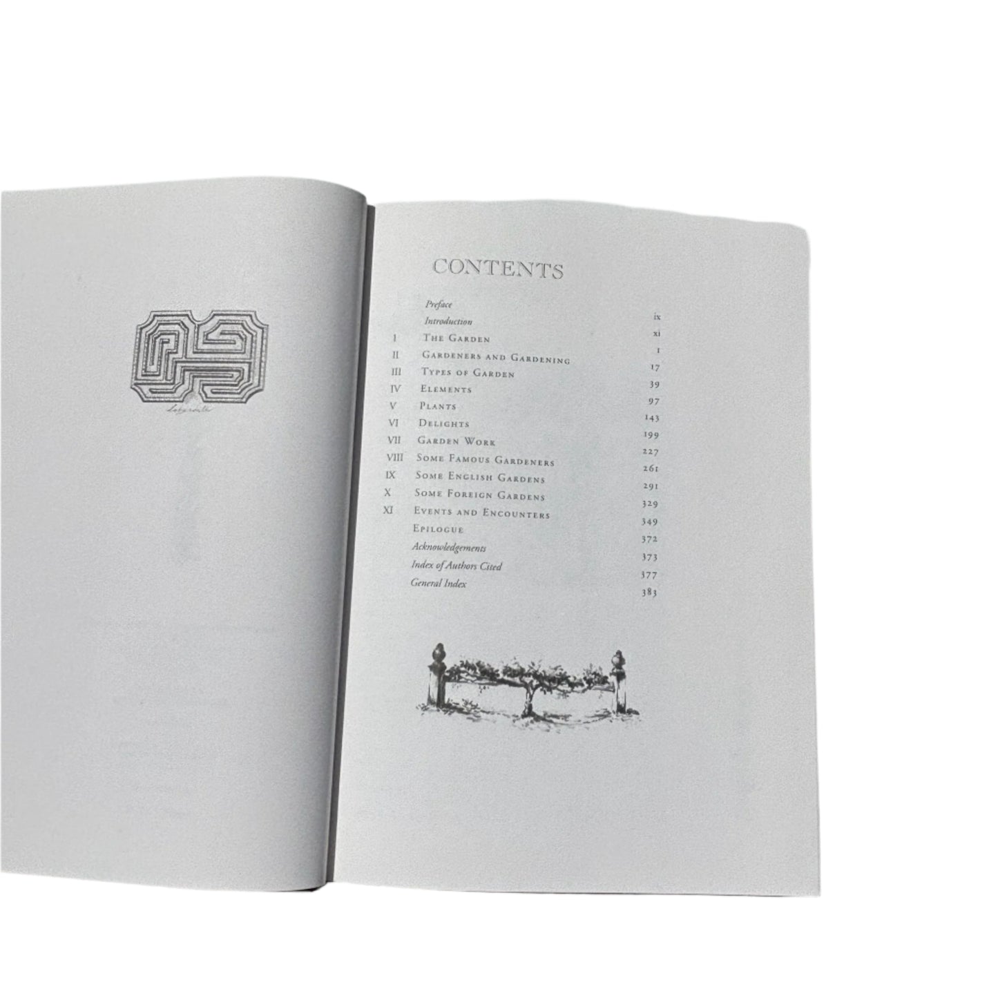 "A Celebration of Gardens" Coffee Table Book, Vintage Coffee Table Book