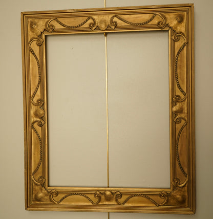 Antique French Gilt Picture Frame, Art Nouveau, Circa 1900