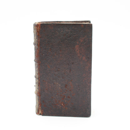 Miniature 1661 "The Comedies of Terence (Terentii Comaediae Sex)" Full Brown Leather Book