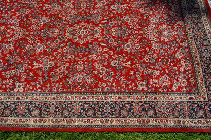 Vintage Persian Kashan-style Area Rug