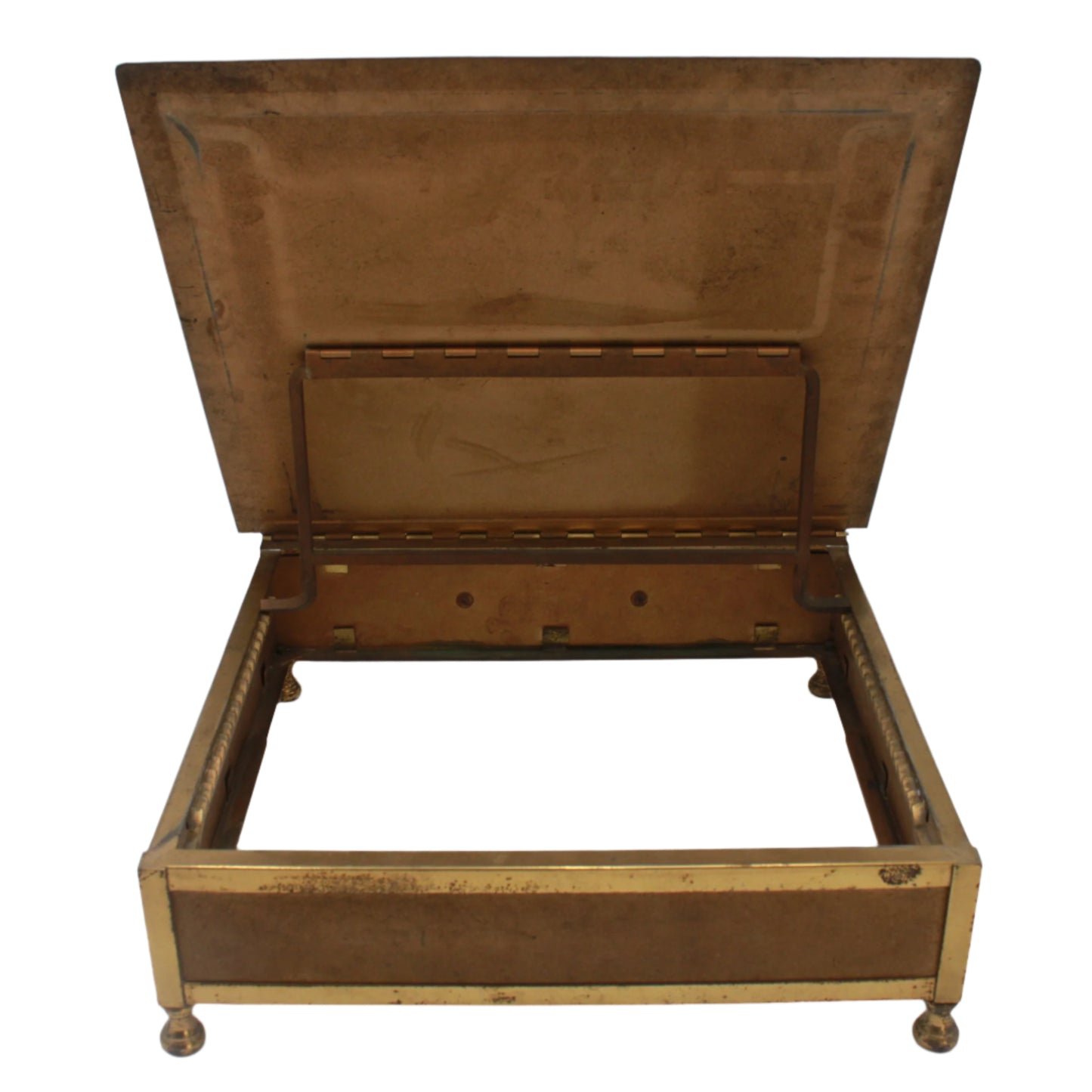 ^ Antique Brass Adjustable Bible Book Stand