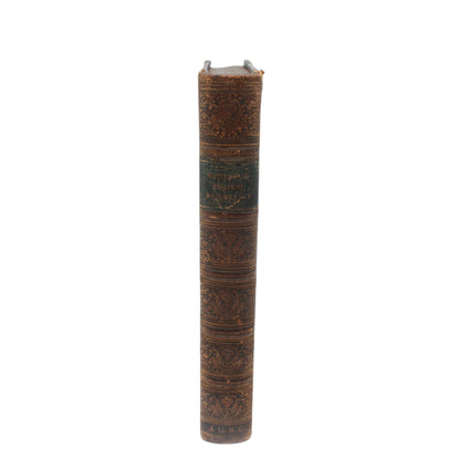1796 "Reflections on the Rise and Fall of the Ancient Republics" Brown Half Leather Book