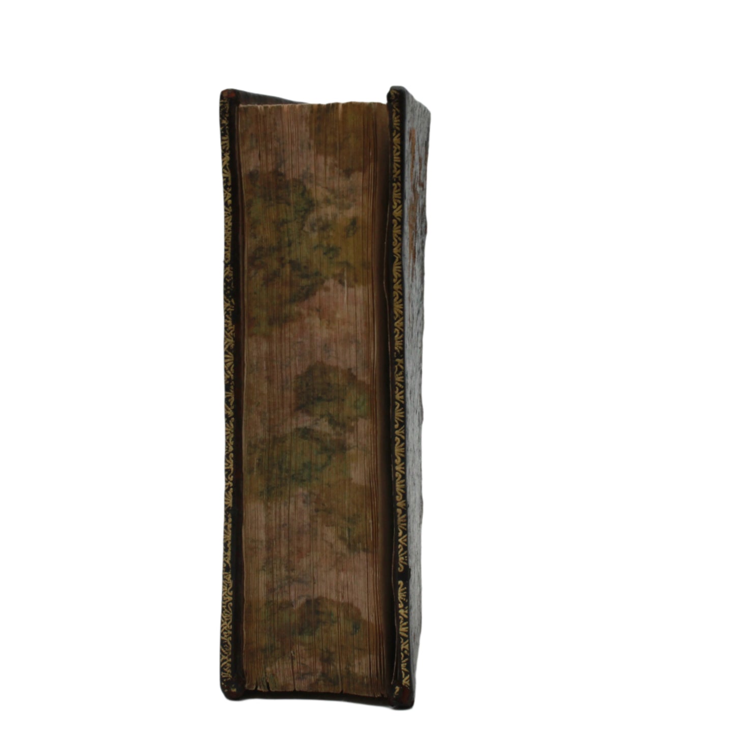 1661 "The Comedies of Terence (Terentii Comaediae Sex)" Mini Brown Full Leather Book