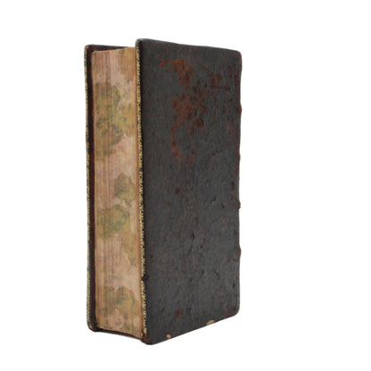 1661 "The Comedies of Terence (Terentii Comaediae Sex)" Mini Brown Full Leather Book