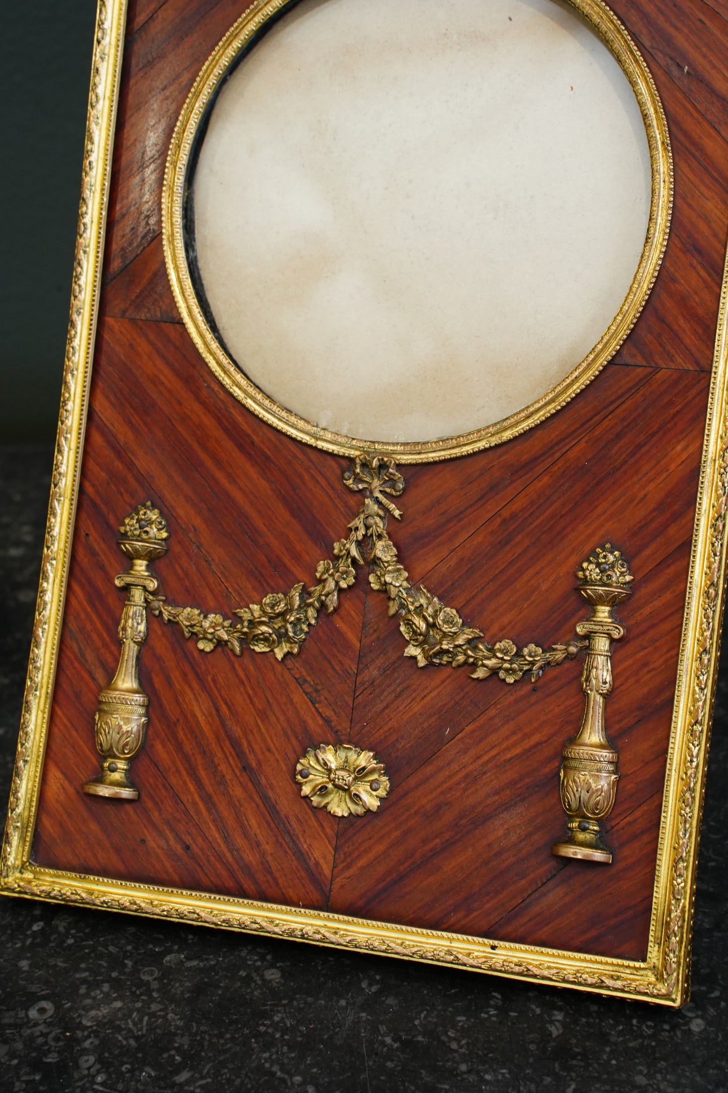 *RESERVED* French Louis XVI Ormolu and Kingwood Picture Frame