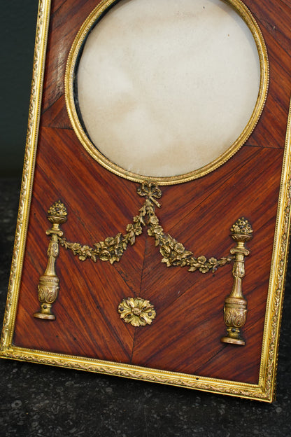 *RESERVED* French Louis XVI Ormolu and Kingwood Picture Frame