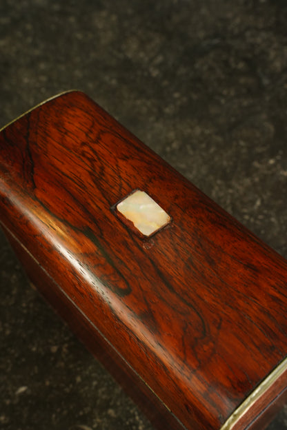 *RESERVED* Antique Victorian Rosewood Dome-Top Box