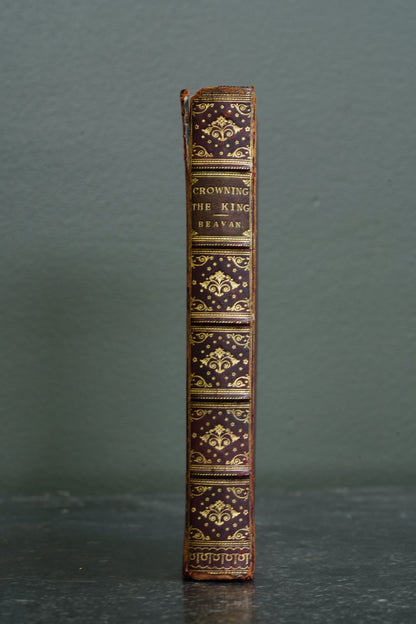 *Reserved* Crowning the King 1902 Full Leather Eton Prize Book