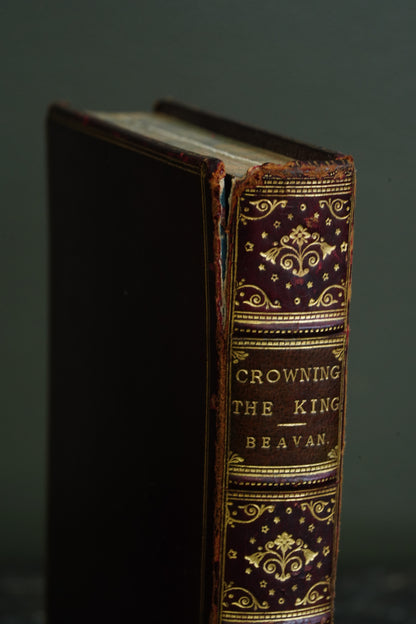 *Reserved* Crowning the King 1902 Full Leather Eton Prize Book