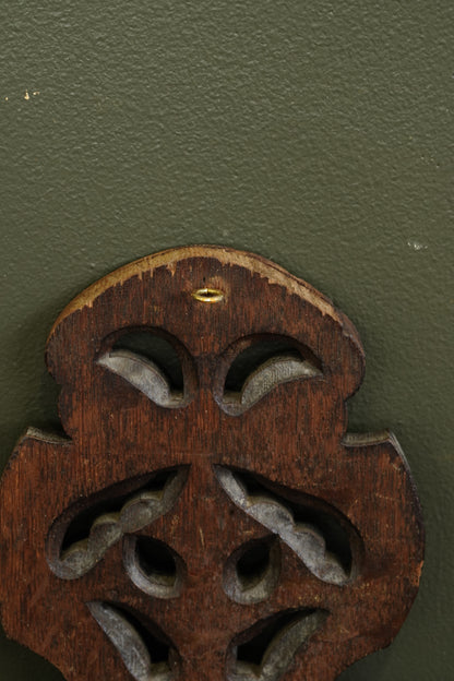 Antique English Carved Oak Architectural Fragment
