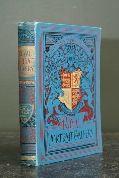 Antique Art Book Royal Portrait Gallery by Thomas Nelson