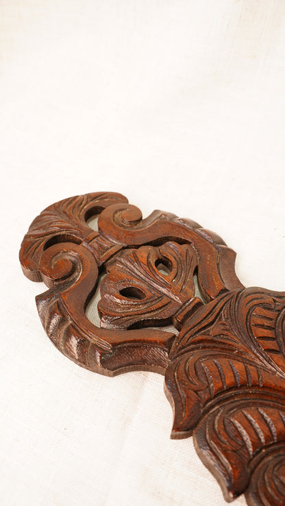 Antique English Carved Oak Architectural Fragment