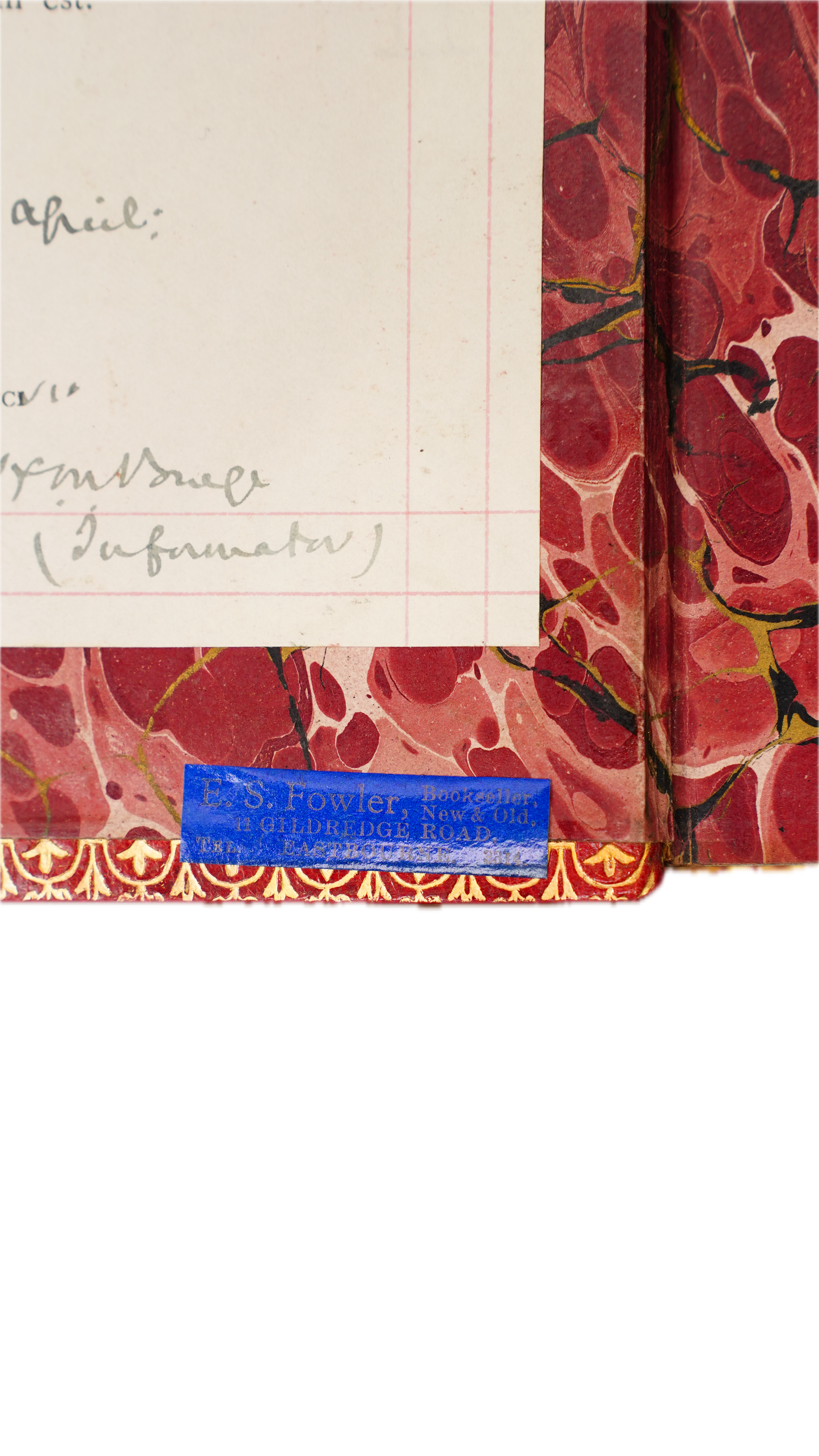 Oliver Cromwell by Charles Firth, Winchester College Prize Binding, 1905