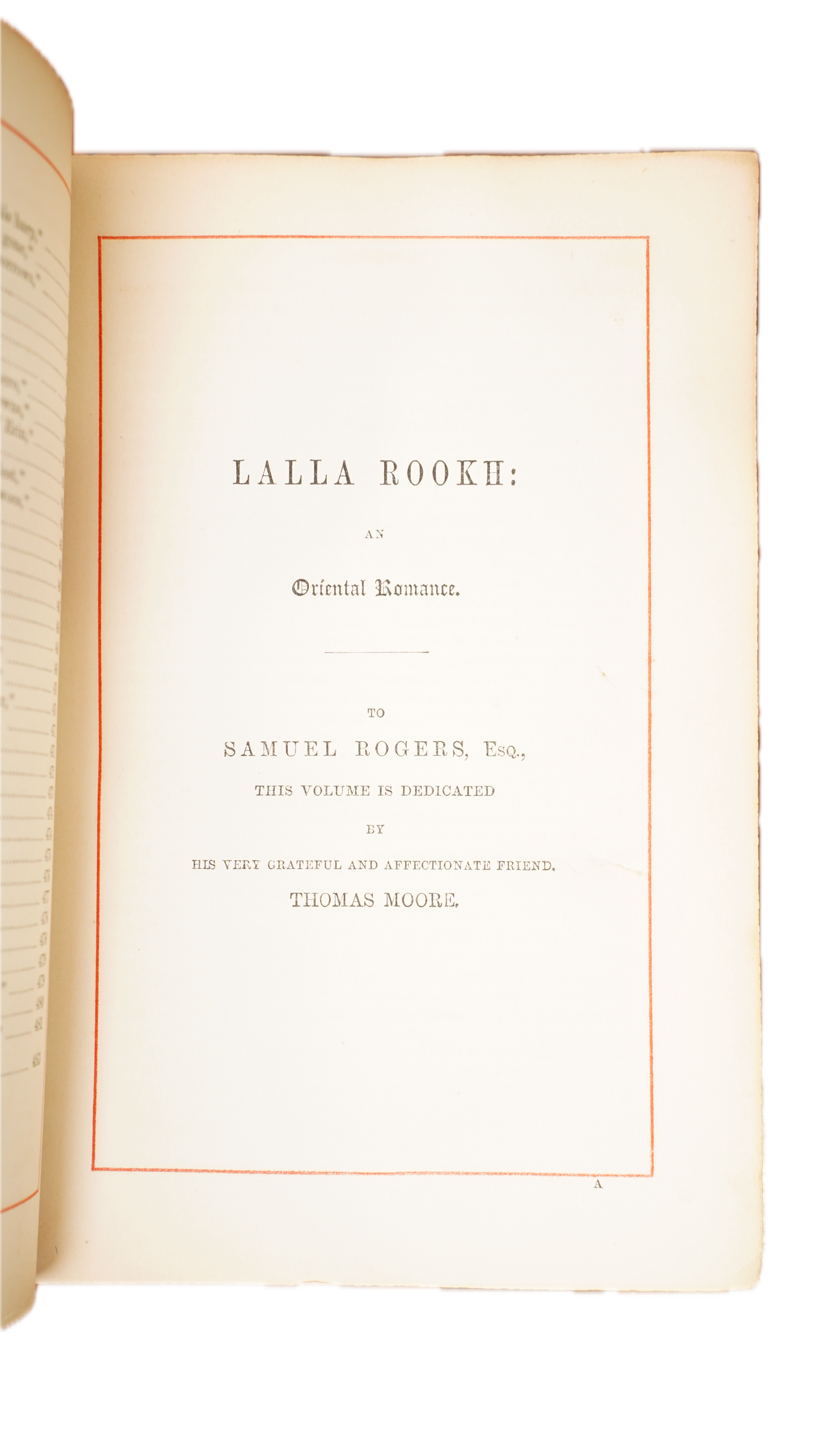 Thomas Moore Poetical Works 1863 Leather Gilt Edges