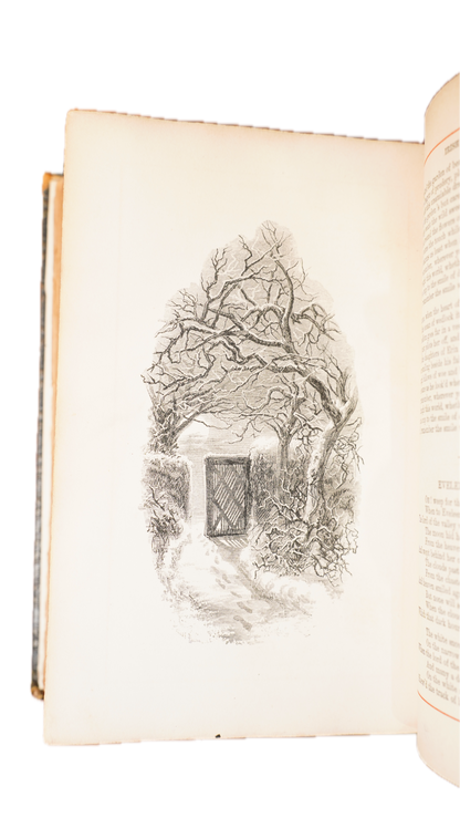 Thomas Moore Poetical Works 1863 Leather Gilt Edges