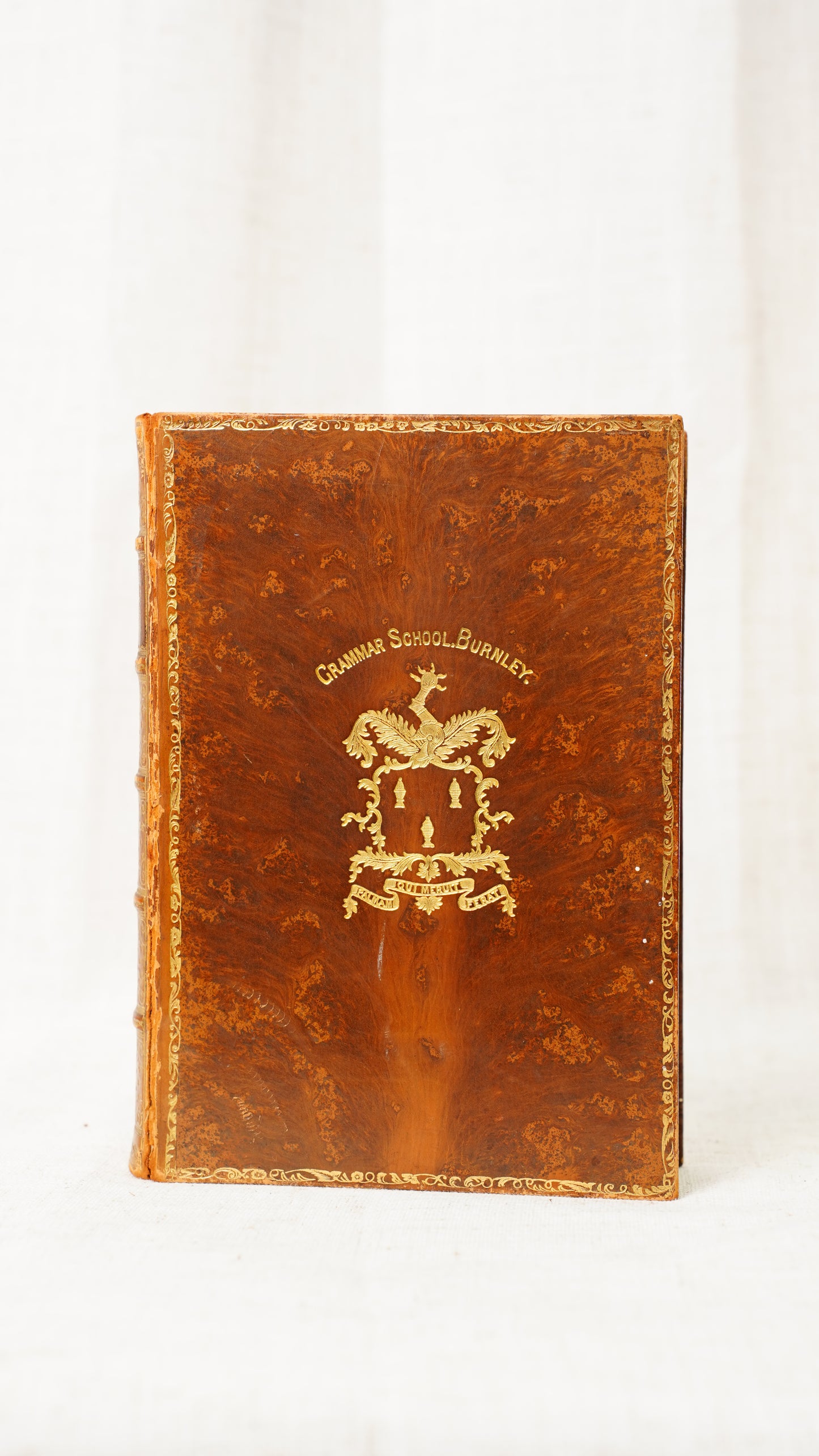 Thackeray Vanity Fair 1904 Smith Elder Antique Leather Prize Binding