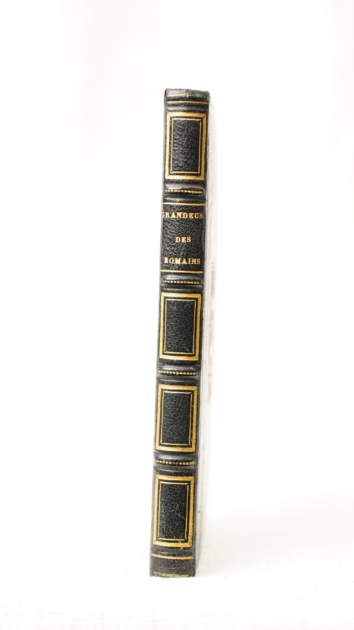 Montesquieu Grandeur des Romains 1846 Antique French Prize Binding