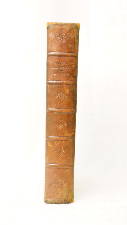 Antique Last of the Barons Lytton 1905 Pegram Illustrated Book