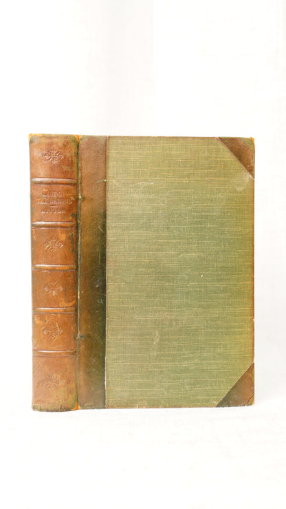 Antique Last of the Barons Lytton 1905 Pegram Illustrated Book