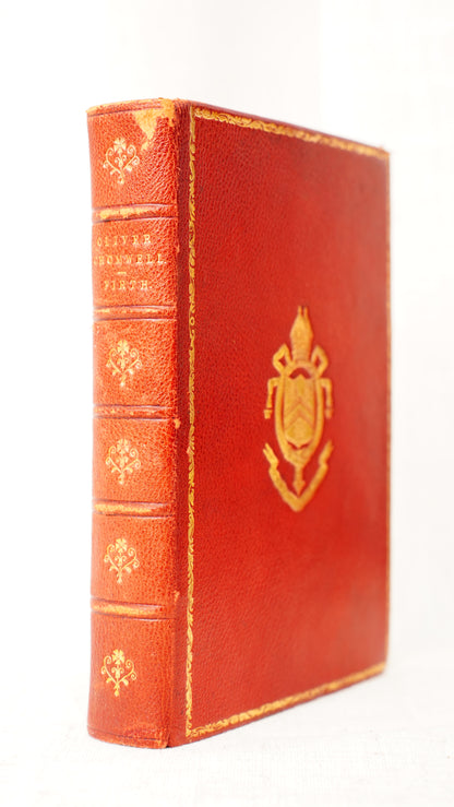 Oliver Cromwell by Charles Firth, Winchester College Prize Binding, 1905