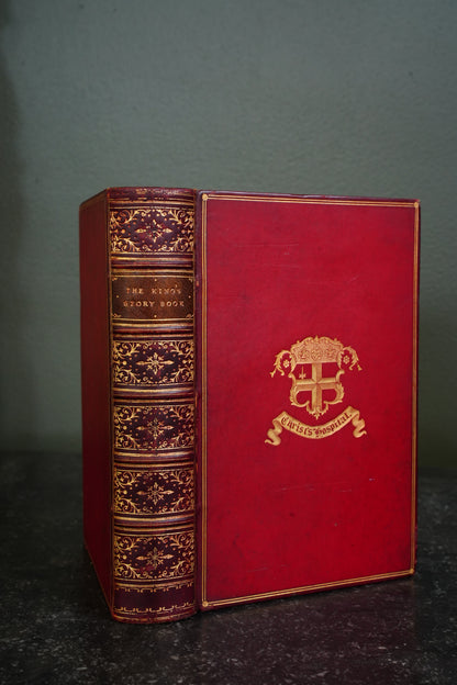 *RESERVED* The King's Story Book Gomme Christ's Hospital Prize Binding 1897