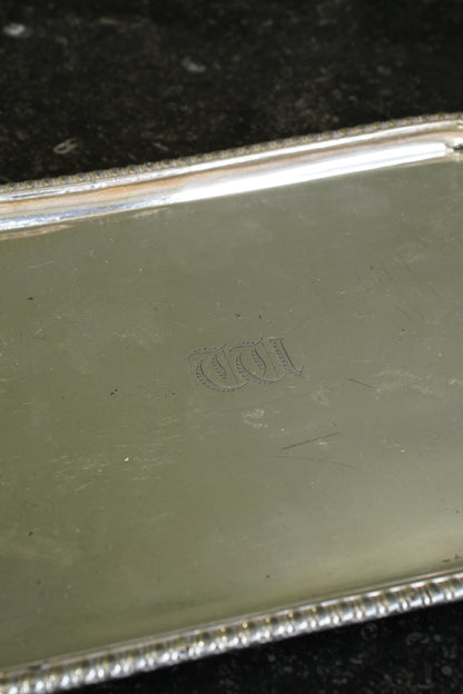 Antique English Silverplate Serving Tray