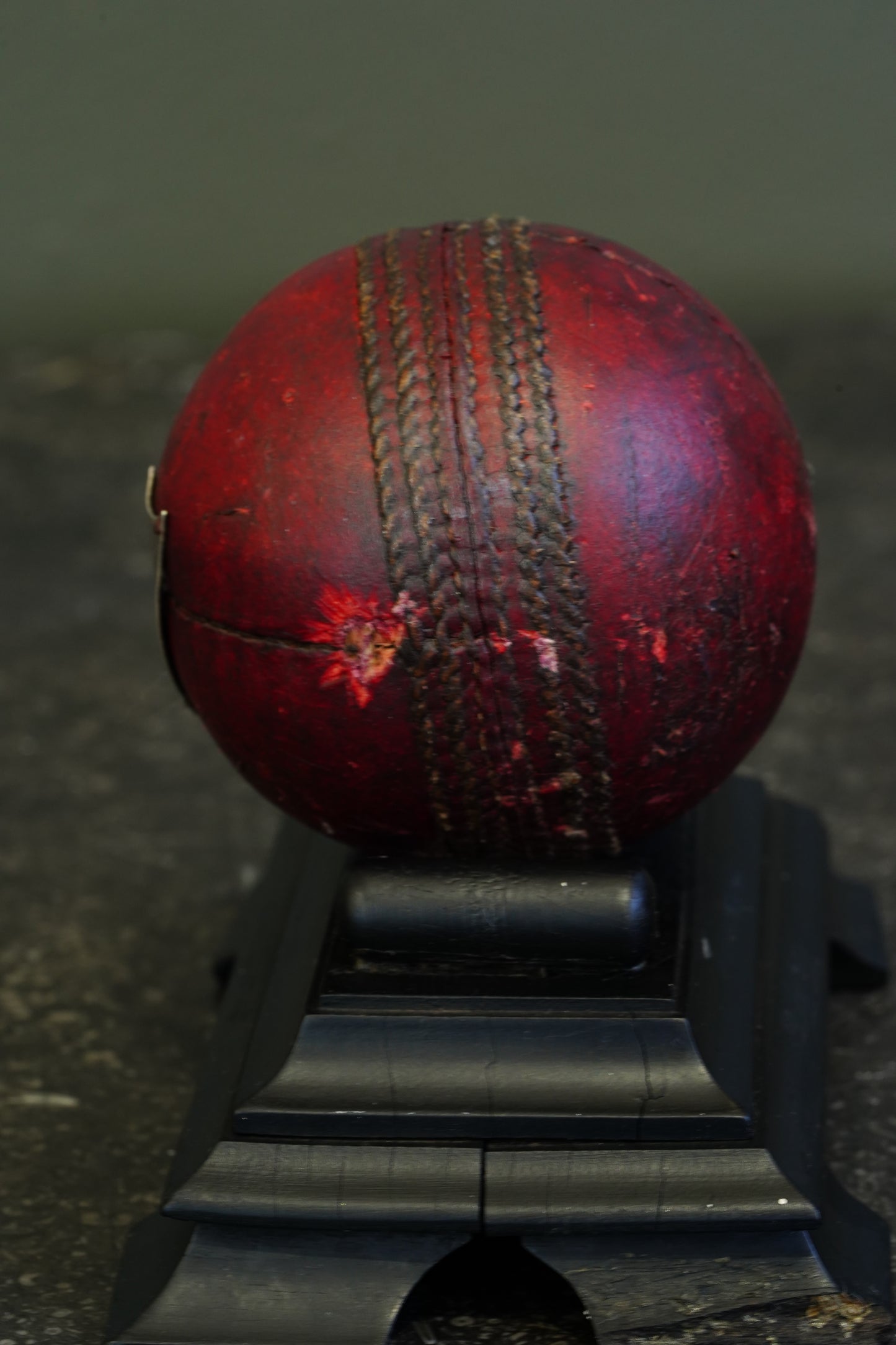 Vintage English Cricket Ball Trophy