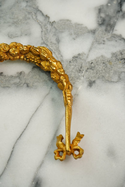 Antique French Gilt Bronze Garland Salvage