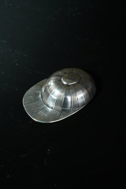 Vintage English Sterling Jockey Cap Caddy Spoon