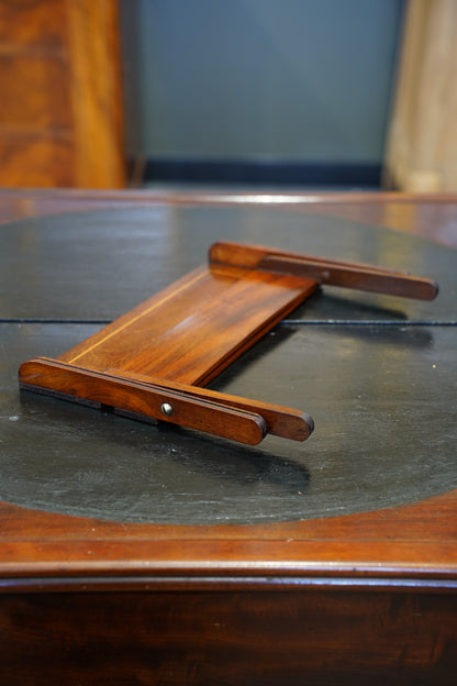 Antique Edwardian Oak Folding Book Stand