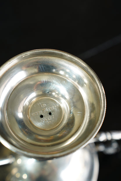 Vintage Adam Style Silver Plate Yacht Club Trophy Cup