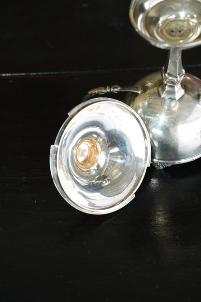 Vintage Adam Style Silver Plate Yacht Club Trophy Cup