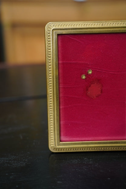 Vintage Brass Picture Frame