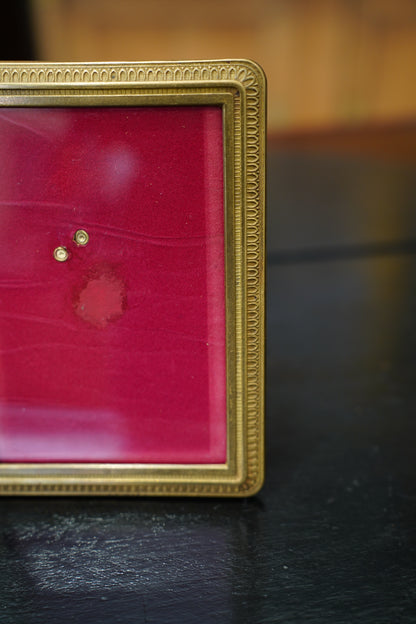 Vintage Brass Picture Frame