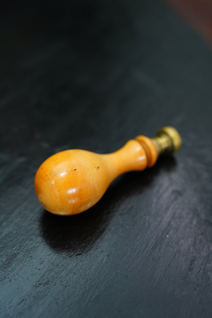 Antique Wooden Wax Seal Stamp