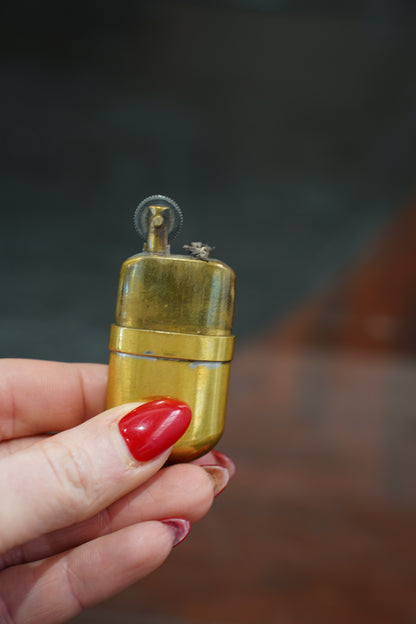 Vintage Brass Pocket Lighter
