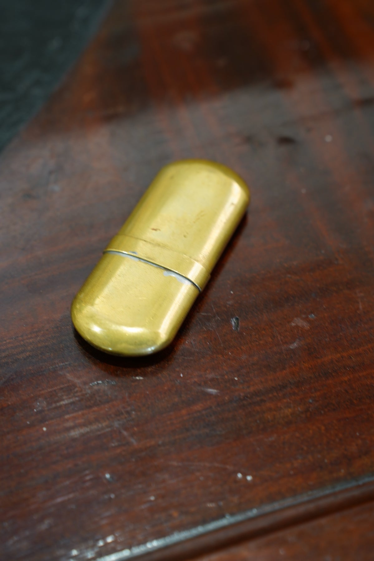 Vintage Brass Pocket Lighter