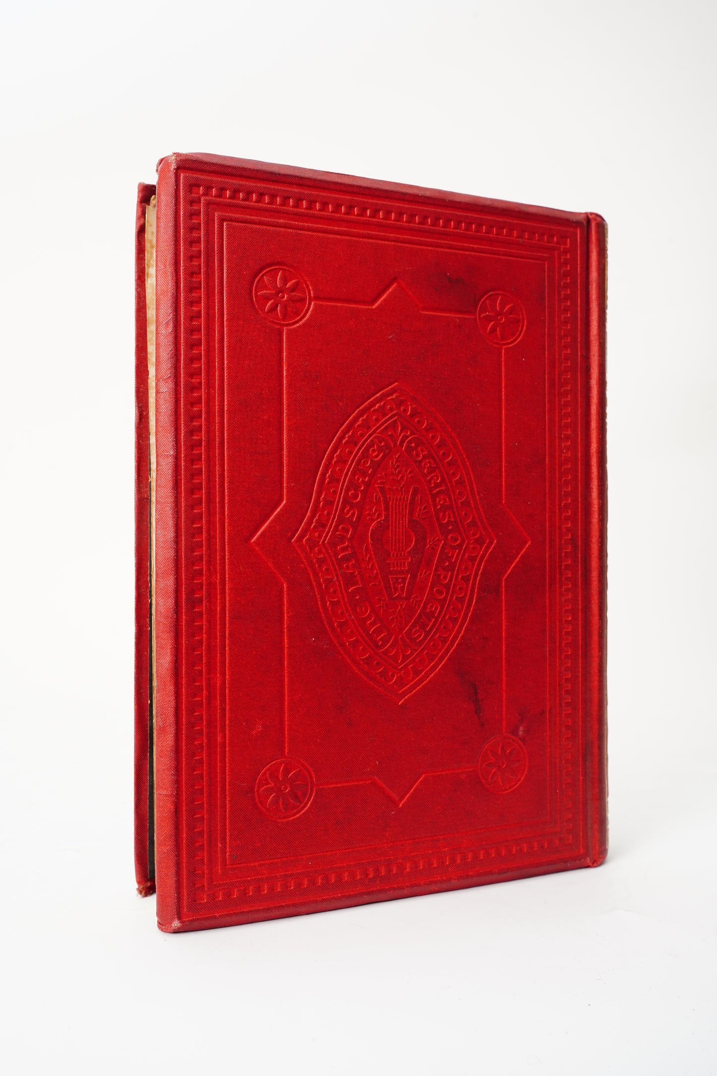 Antique Edward Young Poetical Works Illustrated Poetry Book