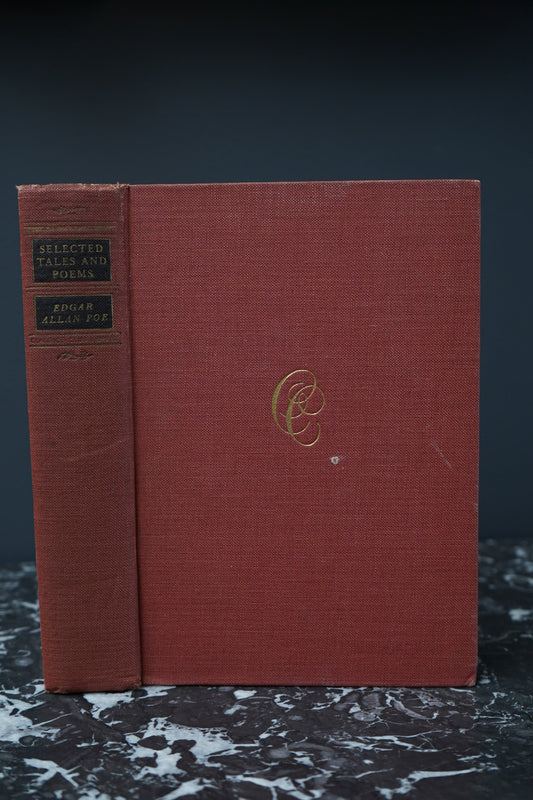 "Selected Tales and Poems by Edgar Allan Poe" Victorian Cloth Book