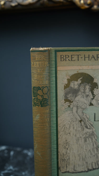 1905 "Her Letter" Victorian Cloth Book