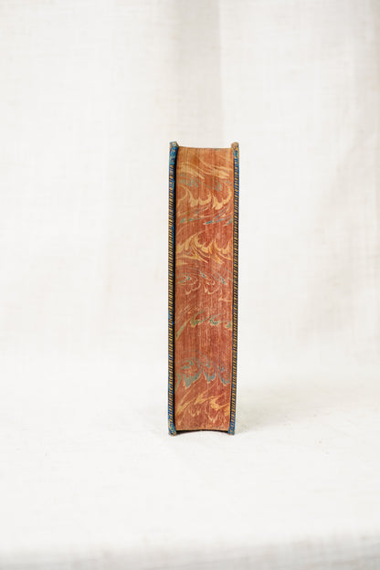 Antique St. Winifred's Blue Calf Bound Victorian School Novel, 1879