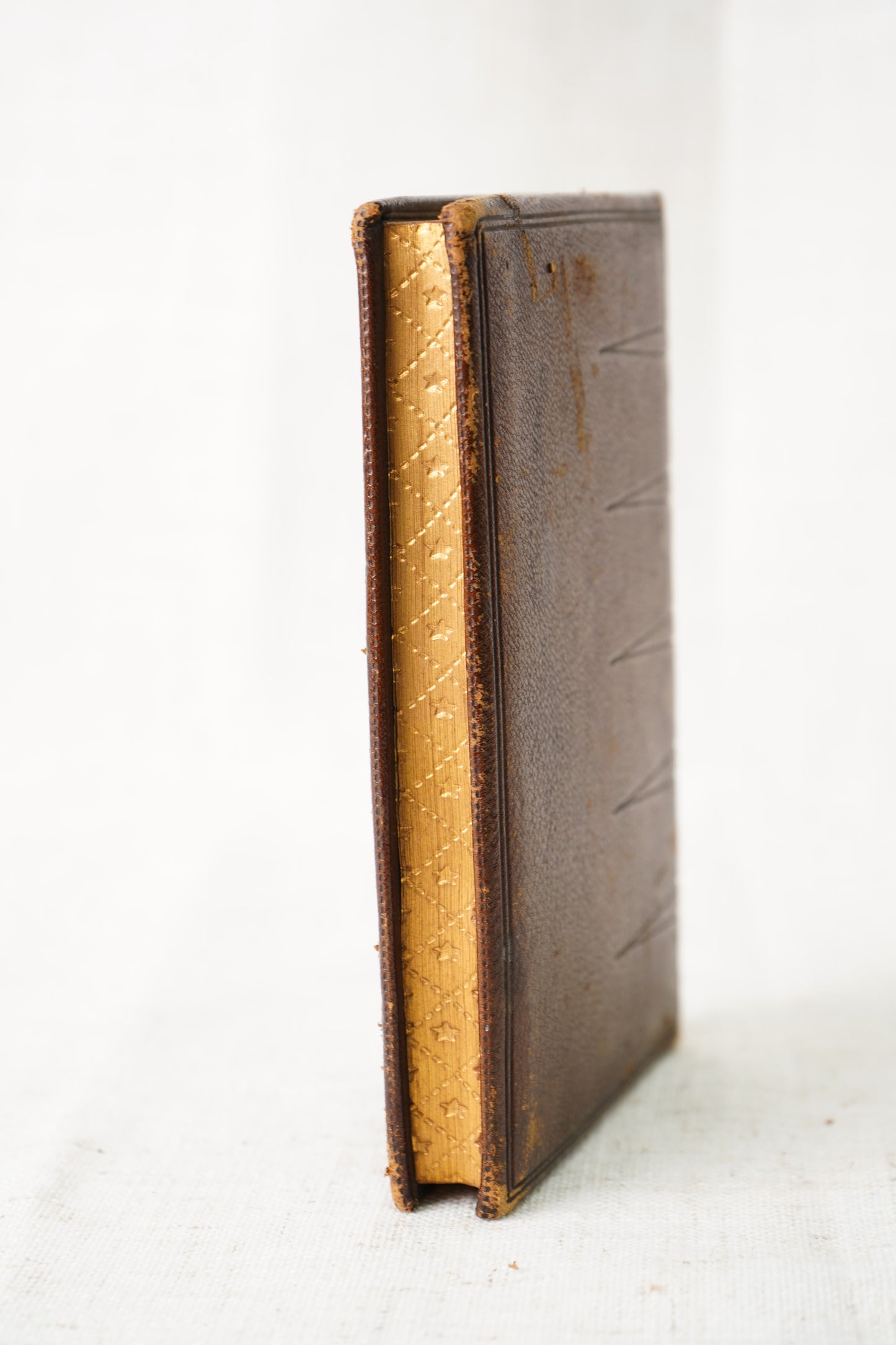 1852 Theodore Beza Novum Testamentum Gauffered Edge Book