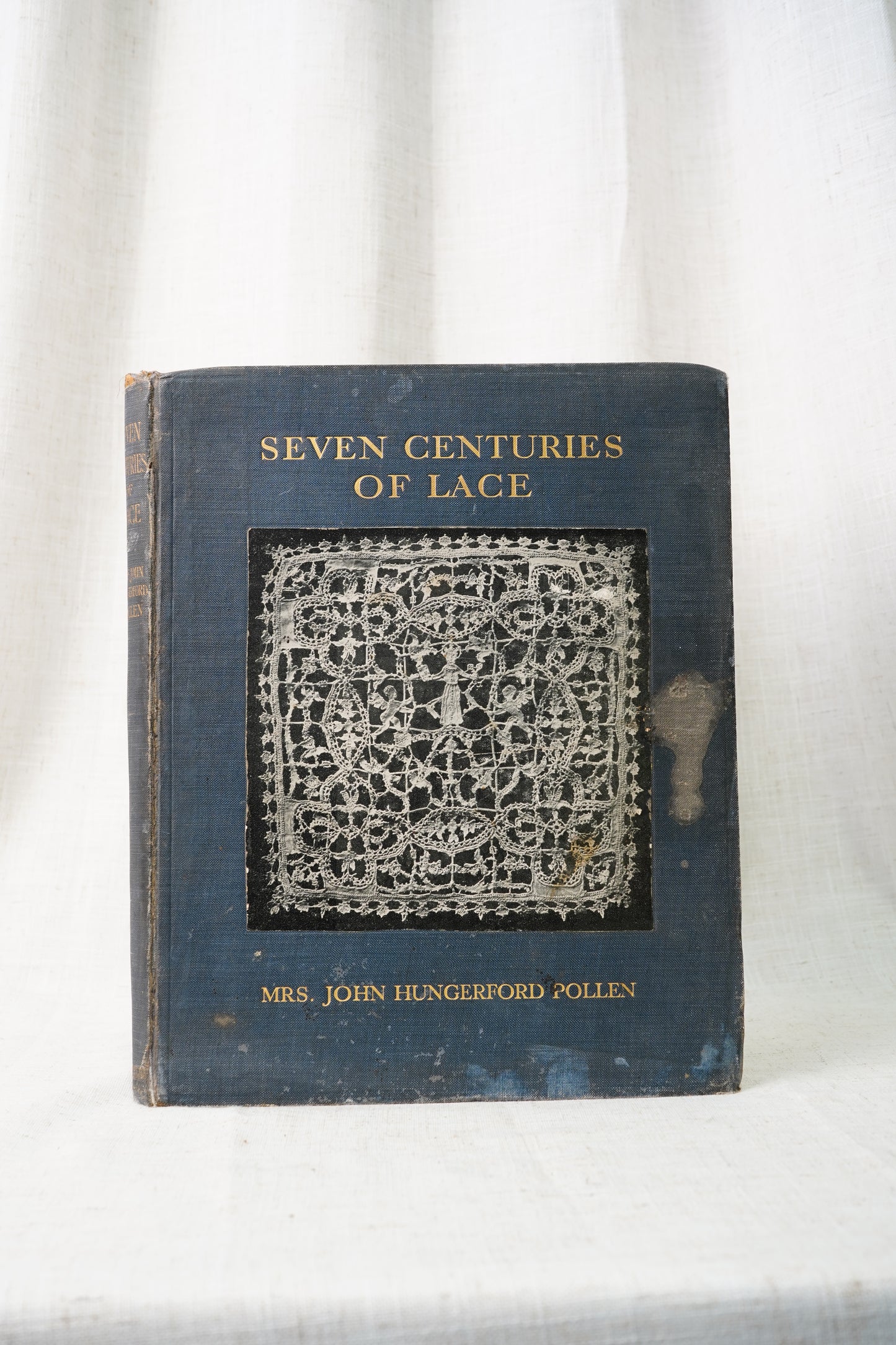Antique Lace History Book, Seven Centuries of Lace, 1908